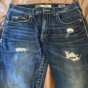 Men’s Buckle Jeans